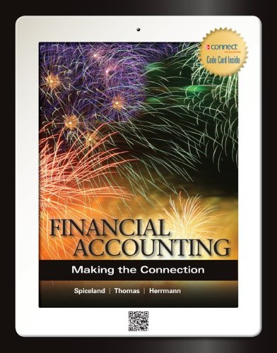 Financial Accounting Making the Connection  2013 9780077862268 Front Cover