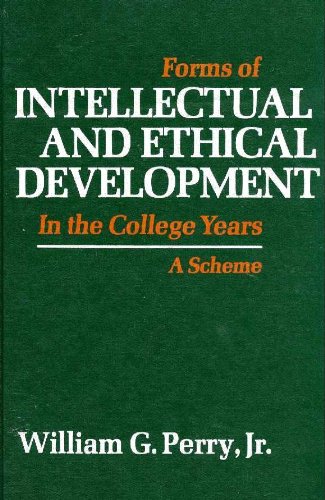 Forms of Intellectual and Ethical Development in the College Years   1970 9780030813269 Front Cover