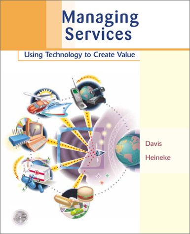 Managing Services Using Technology to Create Value  2003 9780072464269 Front Cover