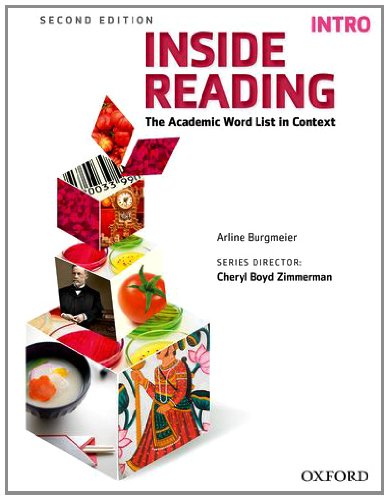 Inside Reading The Academic Word List in Context 2nd 2012 (Student Manual, Study Guide, etc.) 9780194416269 Front Cover