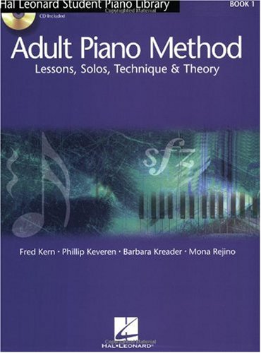 Hal Leonard Adult Piano Method - Book 1 (Book/Online Audio)   2005 9780634066269 Front Cover