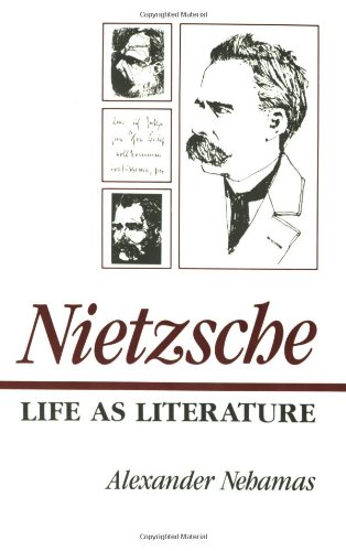 Nietzsche Life As Literature  1985 9780674624269 Front Cover
