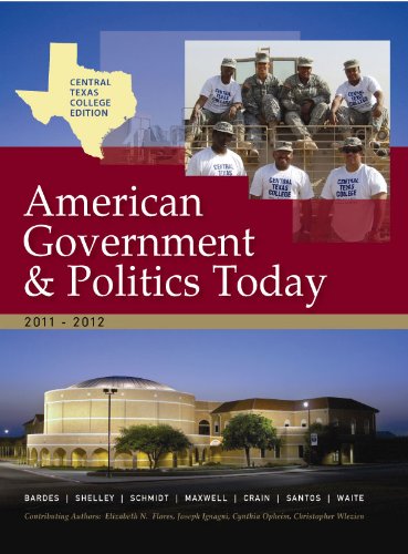 Central Texas College American Government  2nd 2012 9781111836269 Front Cover