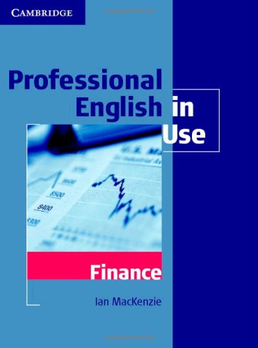 Professional English in Use - Finance