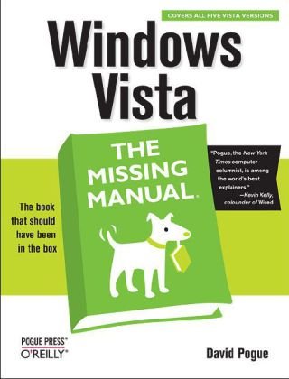 Windows Vista: the Missing Manual   2006 9780596528270 Front Cover