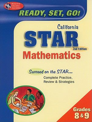 California STAR Grades 8 and 9 Math  2nd 2010 (Revised) 9780738609270 Front Cover