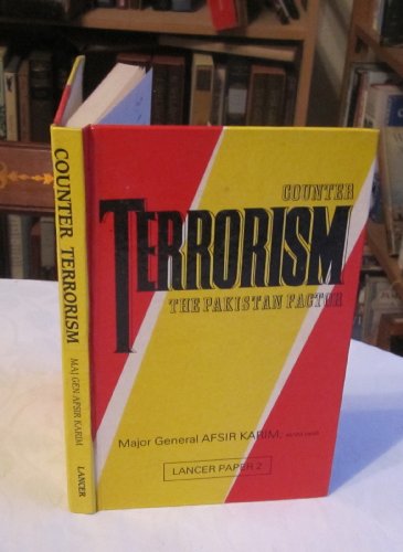 Counter Terrorism: The Pakistan Factor  1992 9788170621270 Front Cover