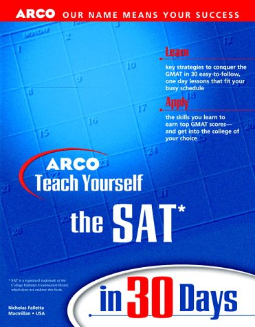 Teach Yourself the SAT in 30 Days  1999 9780028628271 Front Cover