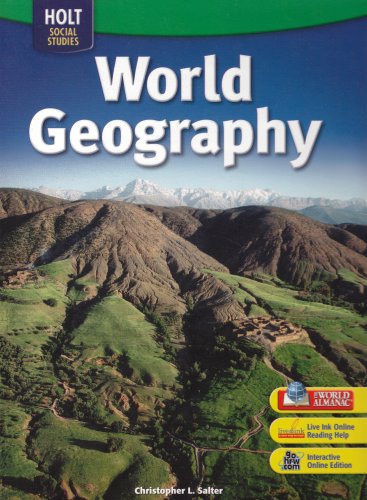 Holt Social Studies: World Geography 1st 2005 9780030412271 Front Cover