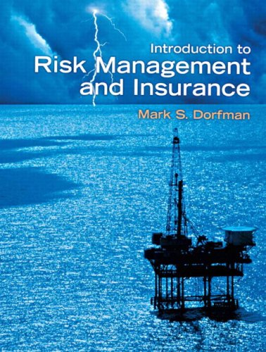Introduction to Risk Management and Insurance  9th 2008 9780132242271 Front Cover