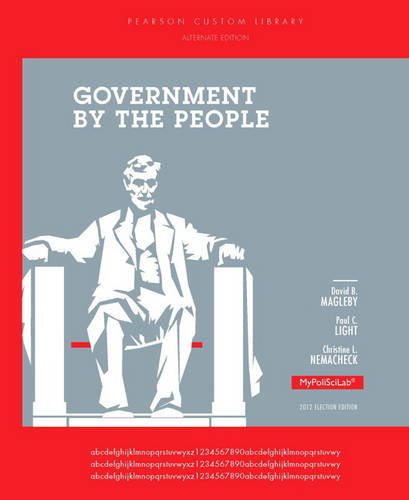Government by the People, Alternate Edition  25th 2014 9780205966271 Front Cover