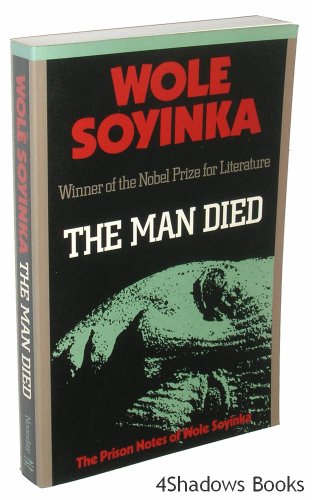 Man Died Prison Notes of Wole Soyinka N/A 9780374521271 Front Cover