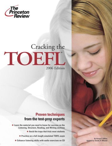 Cracking the TOEFL IBT  N/A 9780375764271 Front Cover