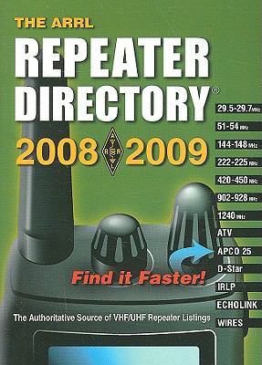 ARRL Repeater Directory 37th 2008 9780872591271 Front Cover