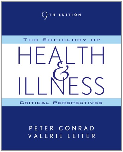Sociology of Health and Illness Critical Perspectives 9th 2013 9781429255271 Front Cover