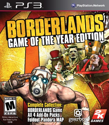 Borderlands: Game of the Year Edition PlayStation 3 artwork