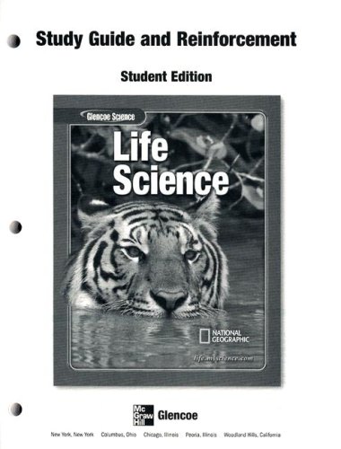 Glencoe Life Science, Reinforcement   2005 (Student Manual, Study Guide, etc.) 9780078671272 Front Cover
