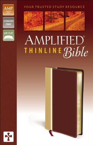 Amplified Thinline Bible   2014 9780310432272 Front Cover