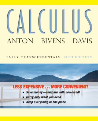 Calculus Early Transcendentals 10th 2012 9781118129272 Front Cover