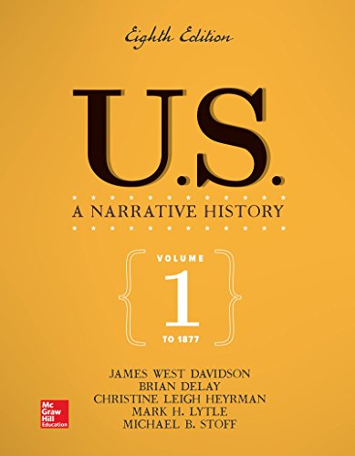 Cover art for US: A Narrative History Volume 1: To 1877, 8th Edition