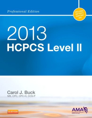 HCPCS 2013 Level II:   2012 9781455745272 Front Cover