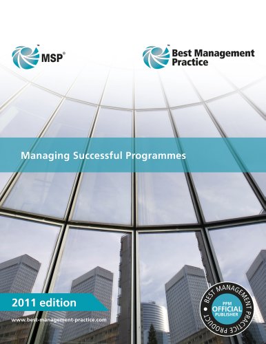 Managing Successful Programmes 2011 4th 2011 9780113313273 Front Cover