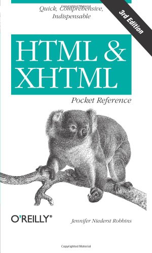 HTML and XHTML  3rd 2006 (Revised) 9780596527273 Front Cover