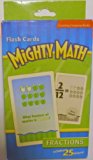 Mighty Math Flash Cards : Fractions N/A 9780763077273 Front Cover