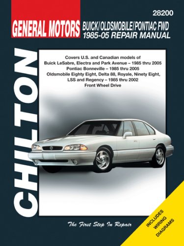 General Motors: Buick/Oldsmobile/Pontiac Fwd 1985-05 Repair Manual  2012 9781563926273 Front Cover