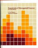 Essentials of Managerial Finance  7th 1985 9780030002274 Front Cover