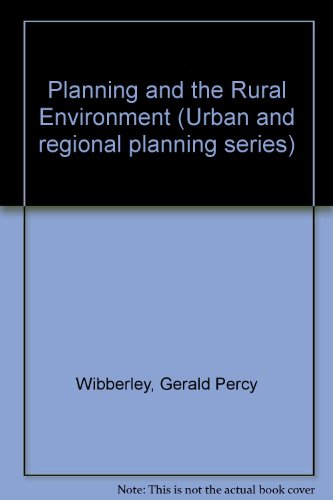 Planning and the Rural Environment  1977 9780080205274 Front Cover