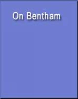On Bentham   2004 9780534252274 Front Cover
