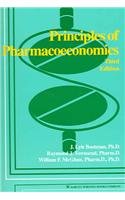 Principles of Pharmacoeconomics  3rd 2005 9780929375274 Front Cover