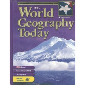World Geography Today : Texas Edition 3rd 9780030654275 Front Cover