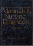 Manual of Nursing Diagnosis, 1984-1985 N/A 9780070238275 Front Cover