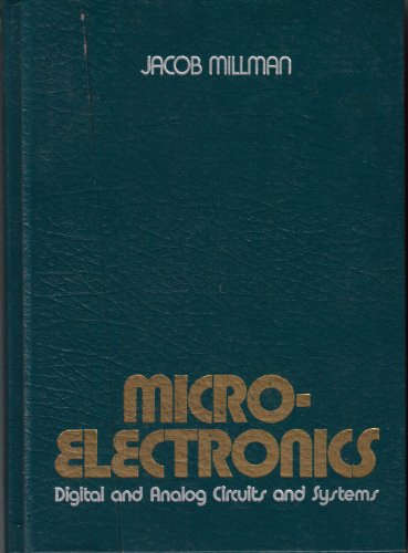 Microelectronics Digital and Analog Circuits and Systems  1979 9780070423275 Front Cover