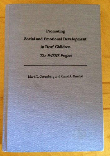 Promoting Social/Emotional Development The PATHS Project  1993 9780295972275 Front Cover