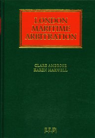 London Maritime Arbitration  1996 9781859780275 Front Cover