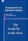 Fundamentos de sintaxis formal/ Fundamentals of Formal Syntax:  2009 9788446022275 Front Cover