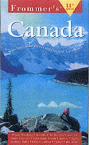 Frommer's Canada  11th 2000 9780028636276 Front Cover