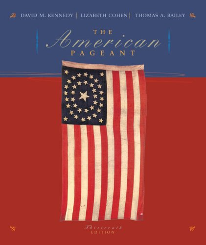 American Pageant A History of the Republic: Complete 13th 2006 9780618479276 Front Cover