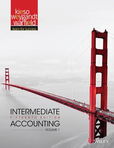 Intermediate Accounting  15th 2013 9781118147276 Front Cover