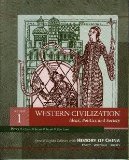 Western Civilization: Ideas, Politics and Society With History of China from Pre-modern East Asia: to 1800, a Cultural, Social and Political History 2 Edition  2009 9780547217277 Front Cover