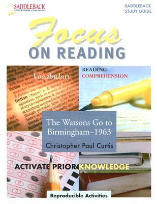 Watsons Go to Birmingham 1963, the Reading Guide   2006 (Teachers Edition, Instructors Manual, etc.) 9781599051277 Front Cover