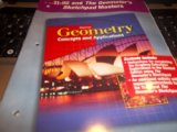 Geometry: Concepts and Applications 2004 TI-92 and Geometer's Sketchpad Masters N/A 9780028348278 Front Cover