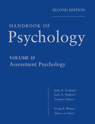 Handbook of Psychology Assessment Psychology 2nd 2013 9780470891278 Front Cover