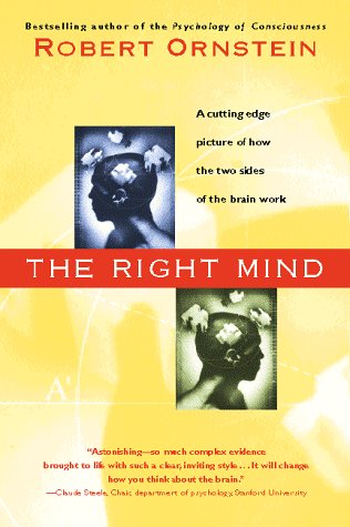 Right Mind Making Sense of the Hemispheres N/A 9780156006279 Front Cover