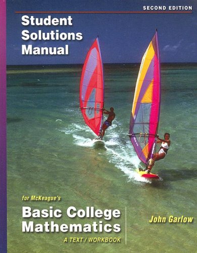 Basic College Mathematics  2nd 2007 9780495107279 Front Cover