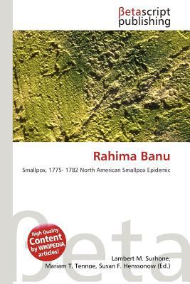 Rahima Banu  N/A 9783639942279 Front Cover