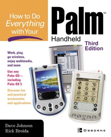 How to Do Everything with Your Palm Handheld  3rd 2002 9780072225280 Front Cover